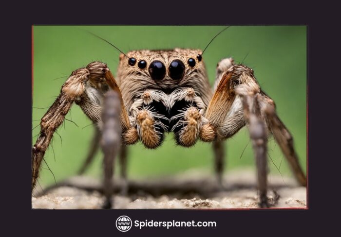 Wolf Spiders Going to Eat 