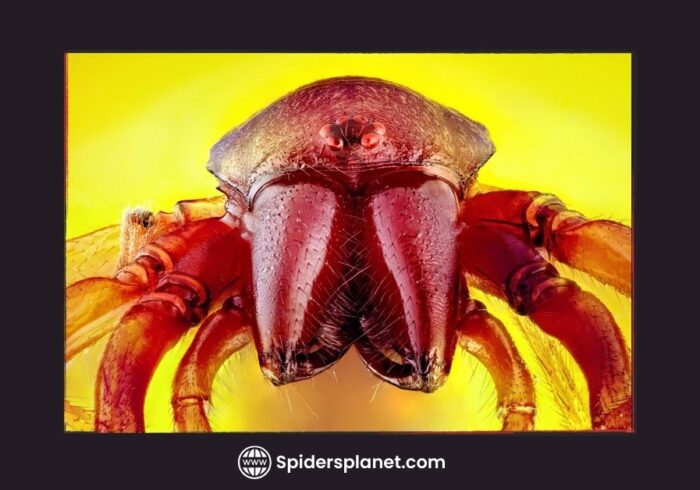 Woodlouse Spider Close Up